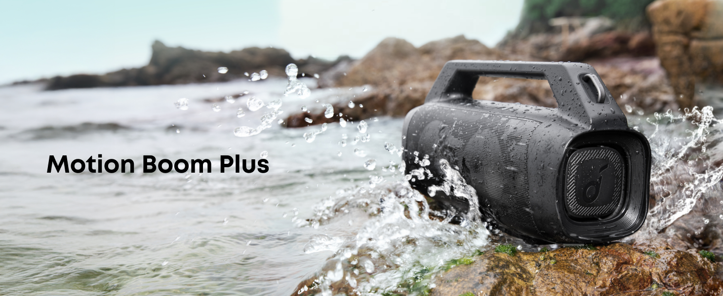 Motion Boom Plus Soundcore da Anker Caixa de Som Portáteis